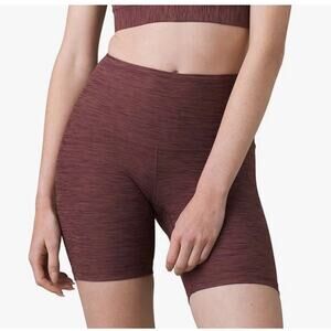 Prana Kimble Shorts - Bike - Yoga - Athletic -‎ Color: Flannel Heather - Size M